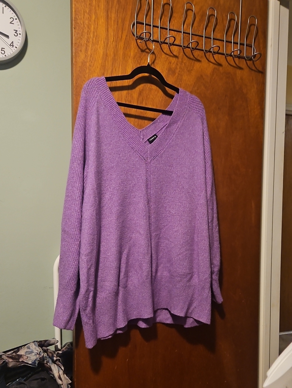 Torrid V-Neck Women's Vegan cashmere Sweater 4x